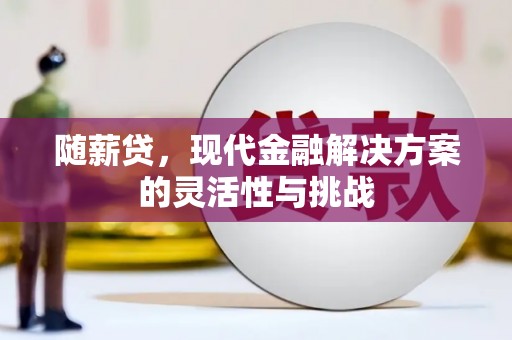 闽侯随薪贷，现代金融解决方案的灵活性与挑战