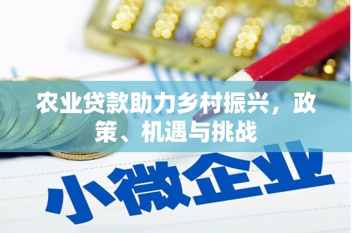 闽侯农业贷款助力乡村振兴，政策、机遇与挑战