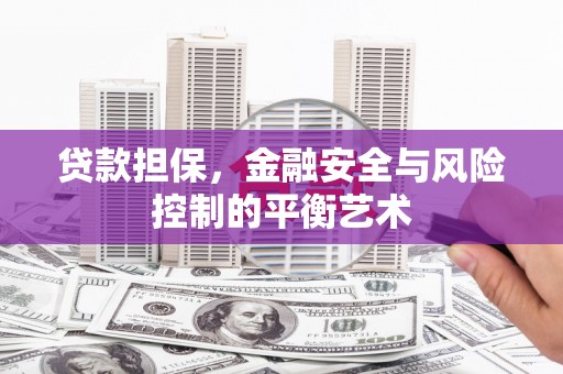 闽侯贷款担保，金融安全与风险控制的平衡艺术