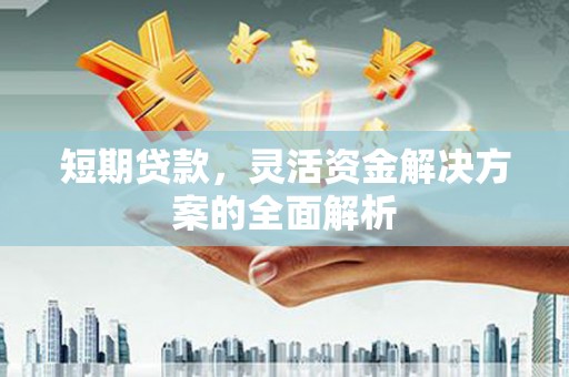 闽侯短期贷款，灵活资金解决方案的全面解析