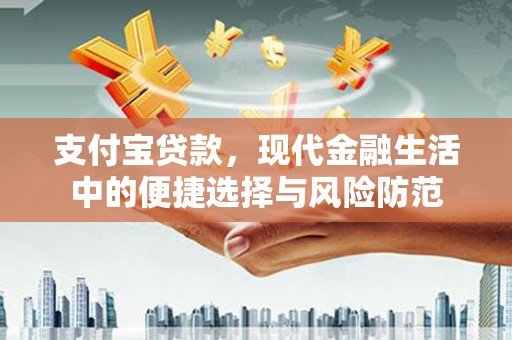 闽侯支付宝贷款，现代金融生活中的便捷选择与风险防范