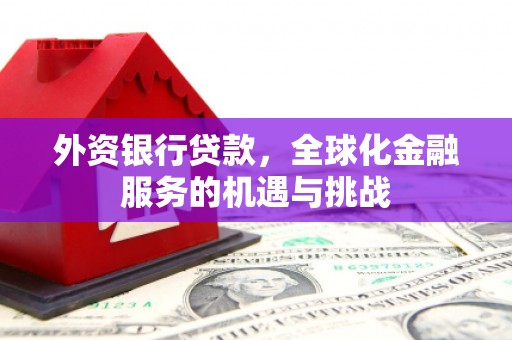 闽侯外资银行贷款，全球化金融服务的机遇与挑战