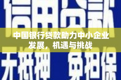 闽侯中国银行贷款助力中小企业发展，机遇与挑战