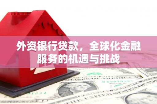 闽侯外资银行贷款，全球化金融服务的机遇与挑战