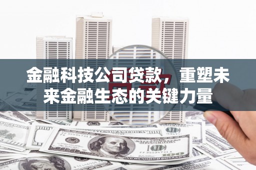 闽侯金融科技公司贷款，重塑未来金融生态的关键力量