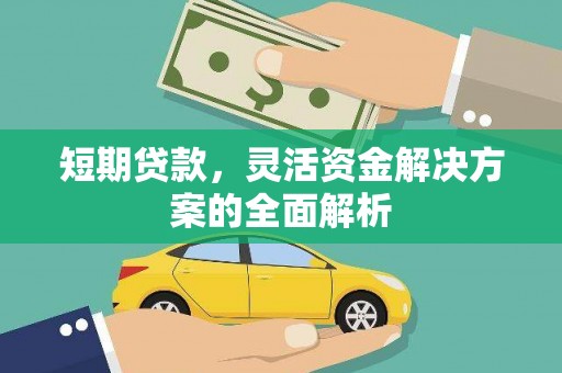 闽侯短期贷款，灵活资金解决方案的全面解析