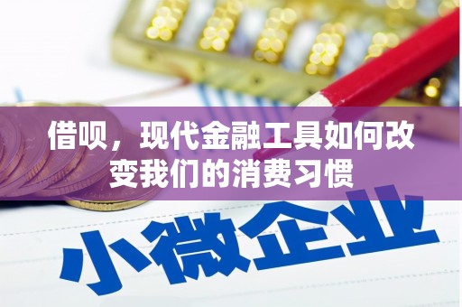 闽侯借呗，现代金融工具如何改变我们的消费习惯