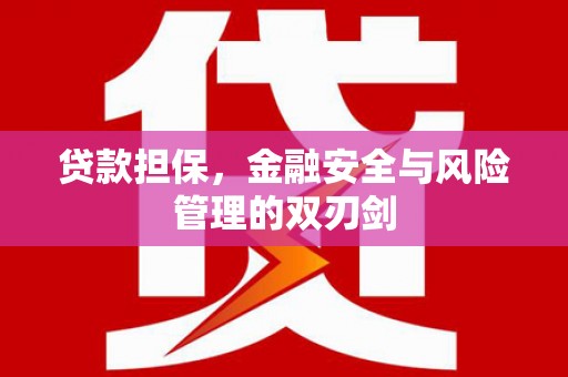 闽侯贷款担保，金融安全与风险管理的双刃剑